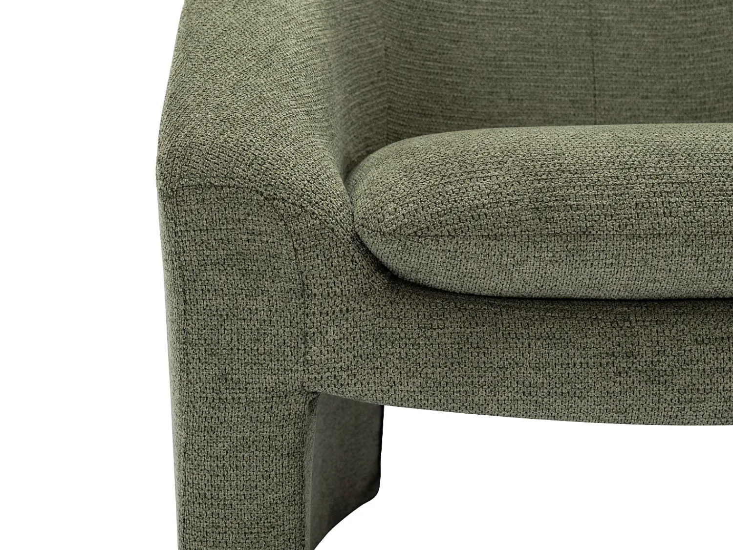 Poltrona|Vente-unique Poltrona em tecido cor estilo design OSSANA Verde