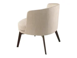 Best Angel Cerda Poltrona em tecido creme 5108 Branco