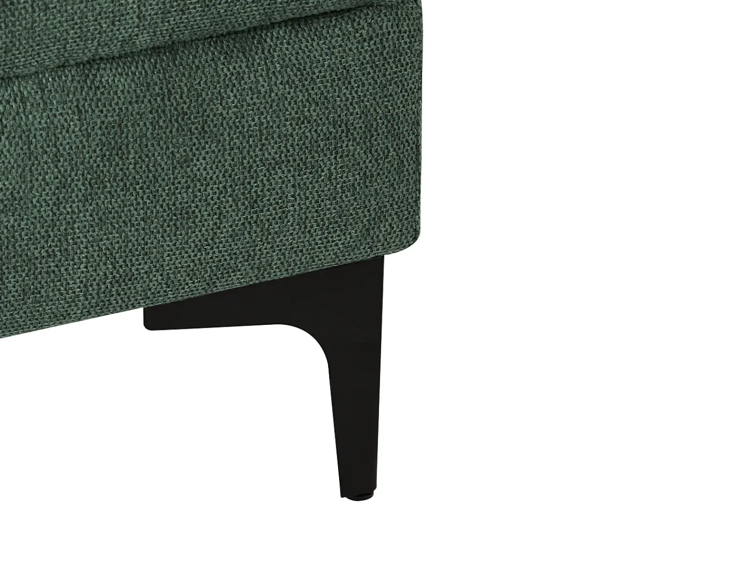 Poltrona*Vente-unique Poltrona em tecido texturizado de cor - JAMOLO Verde