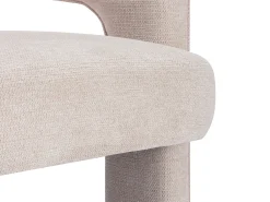 Poltrona*Vente-unique Poltrona em tecido texturizado cor - FONTANOVA Bege
