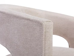Poltrona*Vente-unique Poltrona em tecido texturizado cor - FONTANOVA Bege