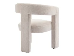 Vente-unique Poltrona em tecido texturizado estilo design FAVINA^ Poltrona