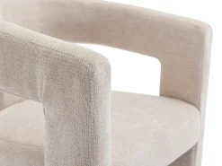 Vente-unique Poltrona em tecido texturizado estilo design FAVINA^ Poltrona