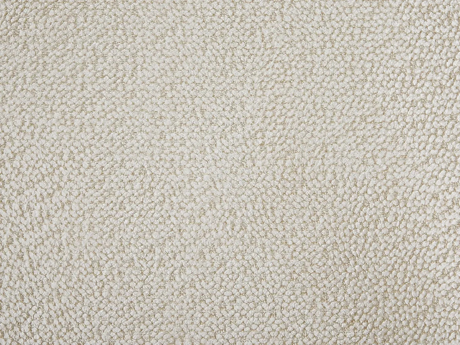 Poltrona|Vente-unique Poltrona em tecido texturizado cor marfim LOLEVA Branco