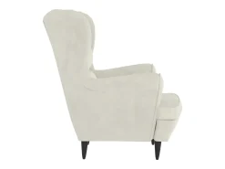 Poltrona*vidaxl Poltrona em veludo nata Branco
