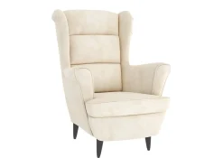 Sale Poltrona em veludo nata PT237089 Branco