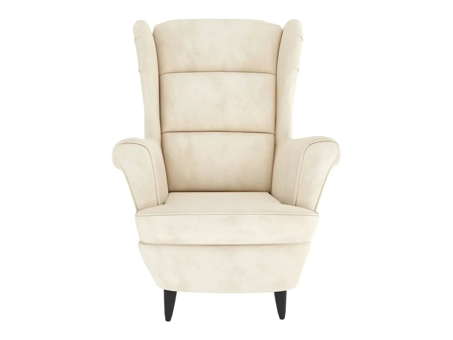 Sale Poltrona em veludo nata PT237089 Branco