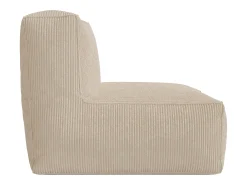 Vente-unique Poltrona em veludo canelado estilo contemporâneo NOUMARA^ Poltrona|Sofá