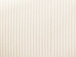 Vente-unique Poltrona em veludo canelado cor estilo design OSSANA Creme