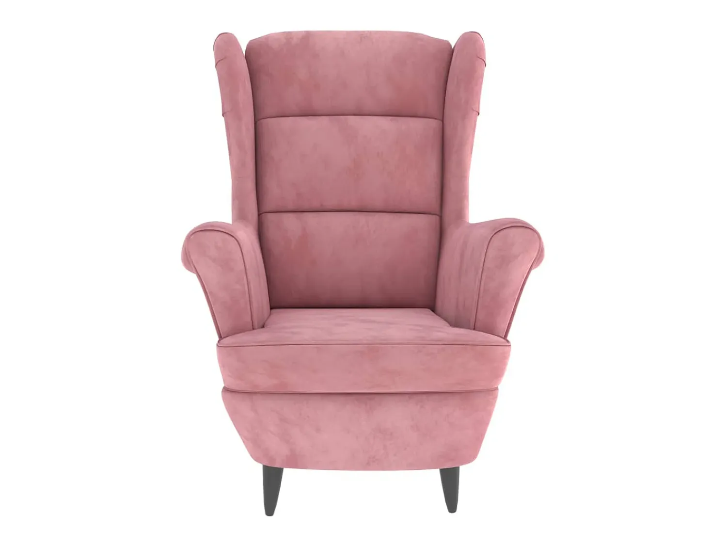 Poltrona| Poltrona em veludo cor-de- PT778781 Rosa