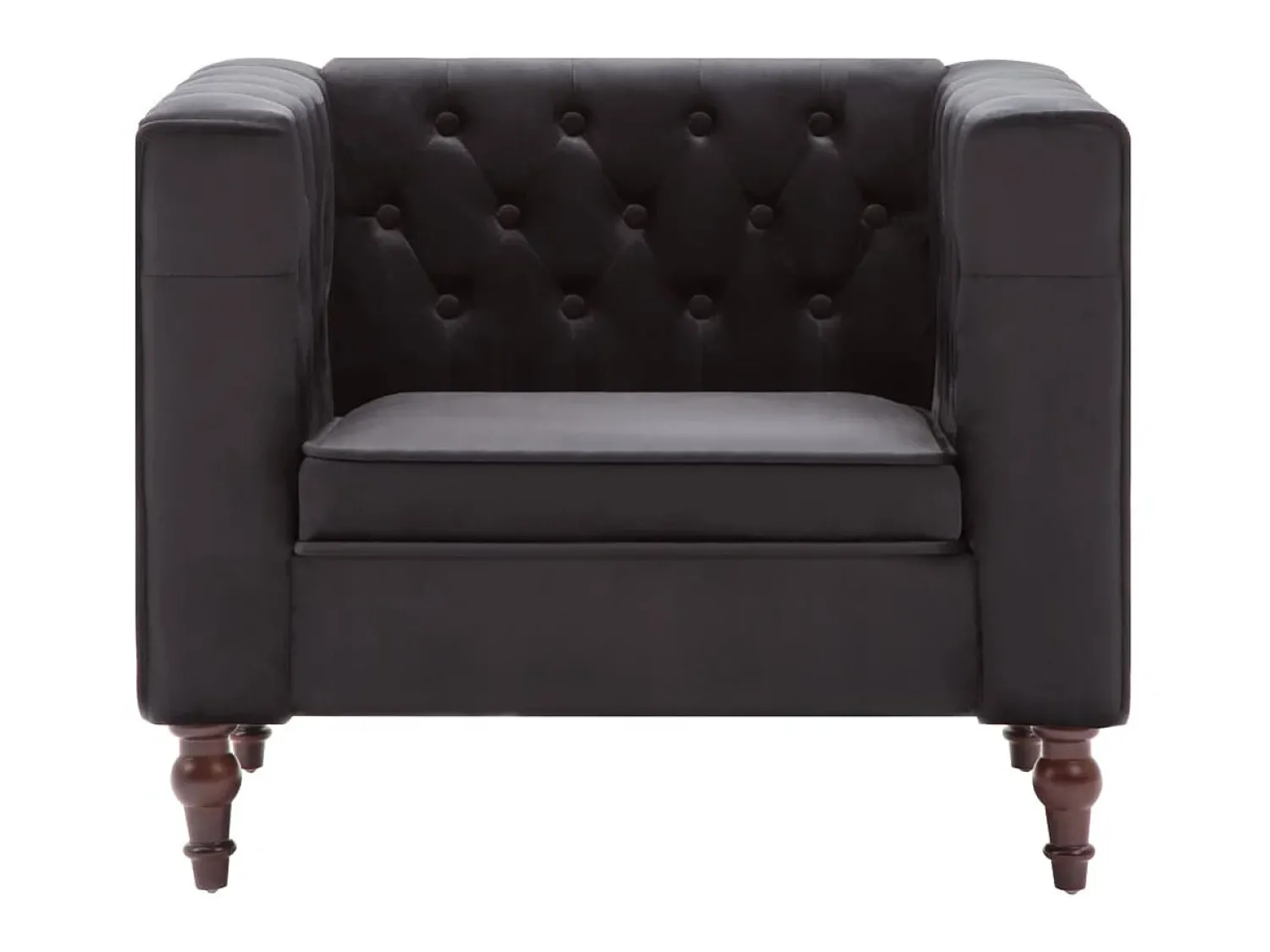 Poltrona| Poltrona em veludo PT175381 Preto