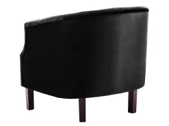Poltrona* Poltrona em veludo PT109962 Preto