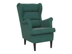 vidaxl Poltrona em veludo -escuro Verde