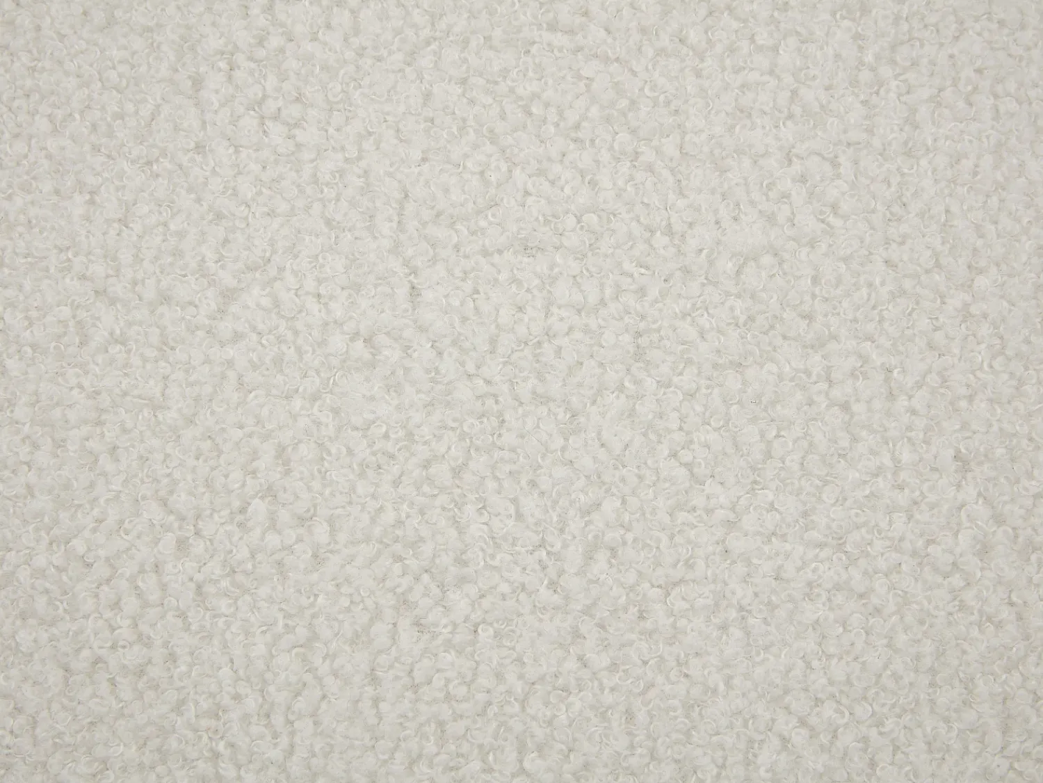 Best Vente-unique Poltrona estilo concha giratória tecido bouclé COSSATO Branco