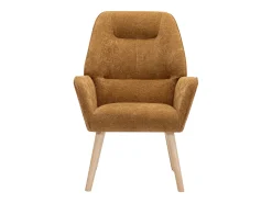 Poltrona*Vente-unique Poltrona fixa tecido , estilo escandinavo - OSIMO Camel