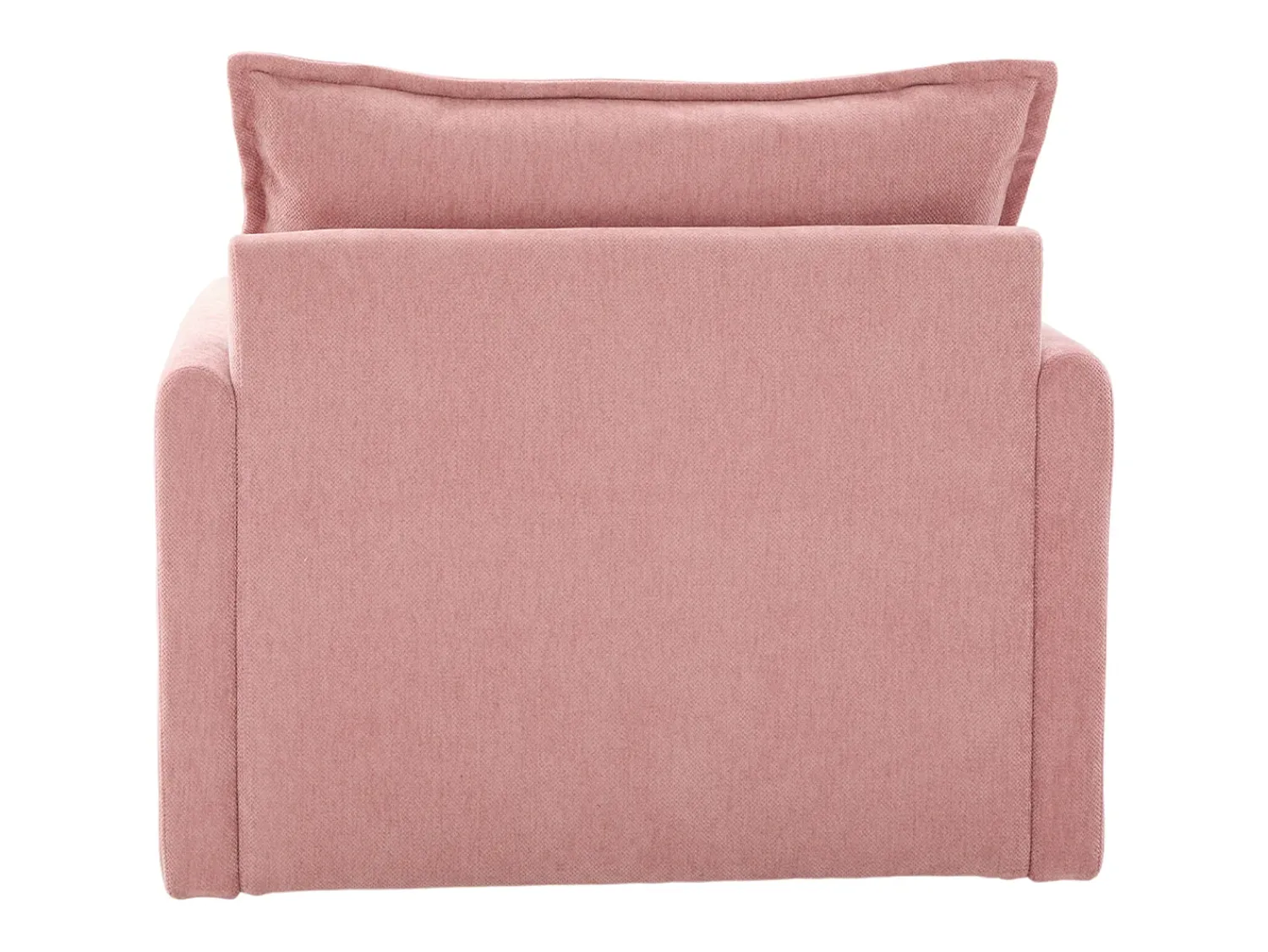 Online Hauss Spole Poltrona giratória com bolso lateral - Tecido chenille - Rosa