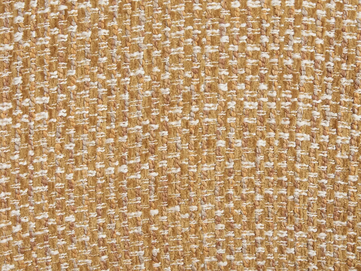 Poltrona|Maison Céphy Poltrona giratória em tecido texturizado NAROLIA Amarelo mostarda