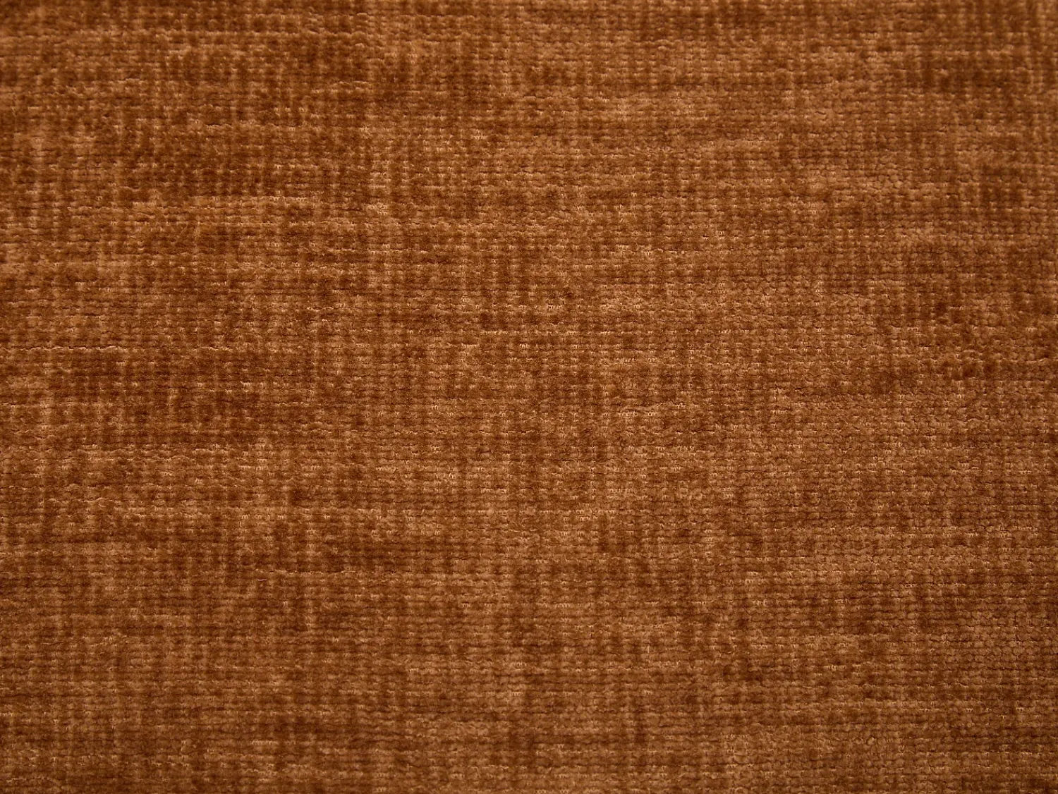 Poltrona*Vente-unique Poltrona giratória em tecido com base em metal LIZUTA Terracota