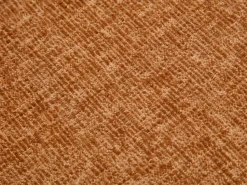Poltrona|Vente-unique Poltrona giratória em tecido texturizado ILMACA Amarelo mostarda