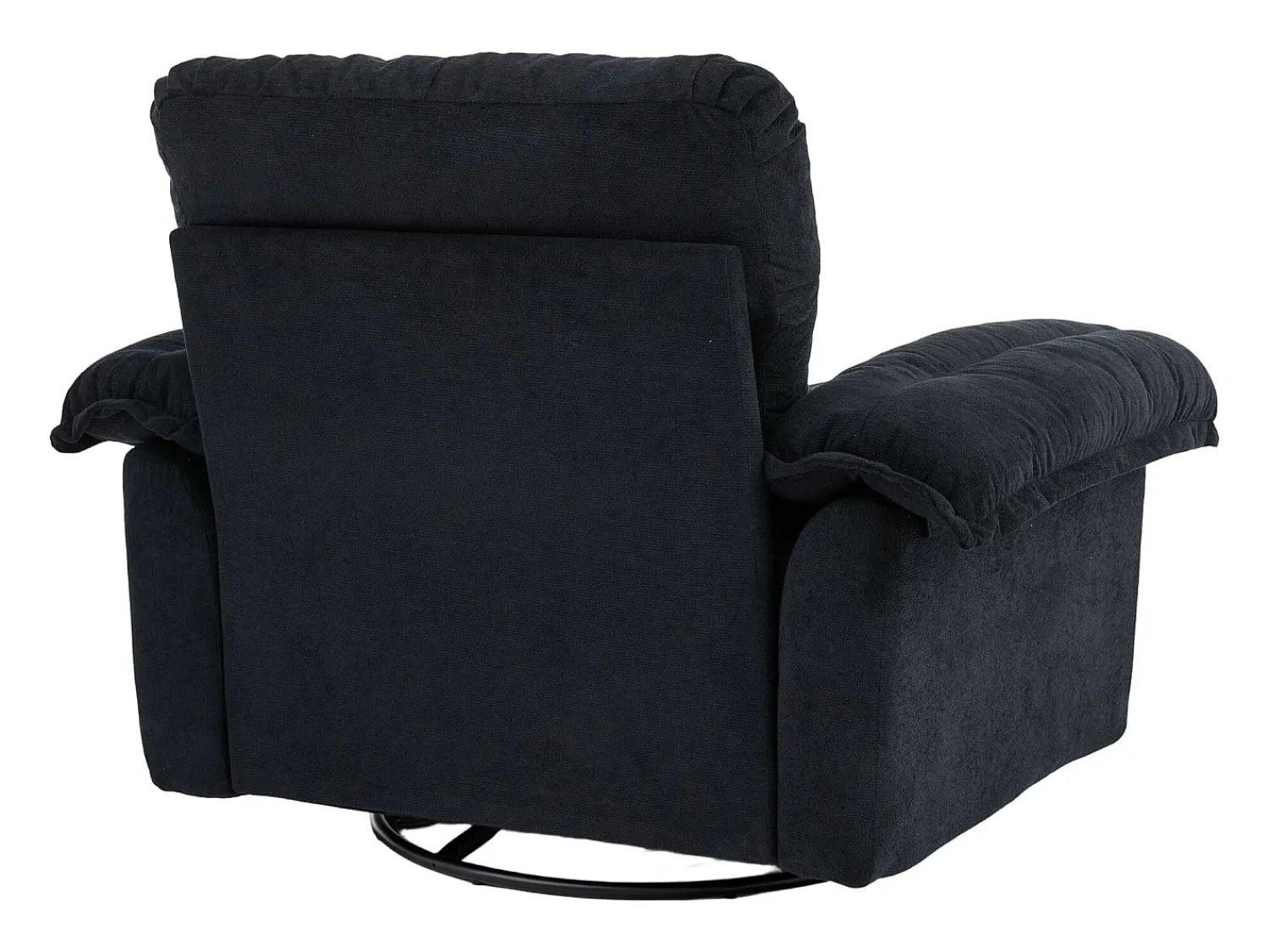Hauss Spole Poltrona giratória em tecido chenille com almofada - Ideal para sala de estar, quarto e escritório.^ Poltrona