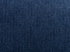 Sale Vente-unique Poltrona giratória em tecido texturado POZETI Azul
