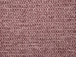 Poltrona*Vente-unique Poltrona giratória em tecido texturizado vermelho VEREIDE Rosa
