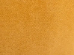 Poltrona*Vente-unique Poltrona giratória tecido estilo charme vintage OPHELIE Amarelo