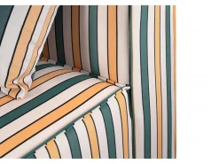 Poltrona lounge de veludo HARPER^ Poltrona