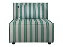 Poltrona| Poltrona lounge de veludo HARPER Verde