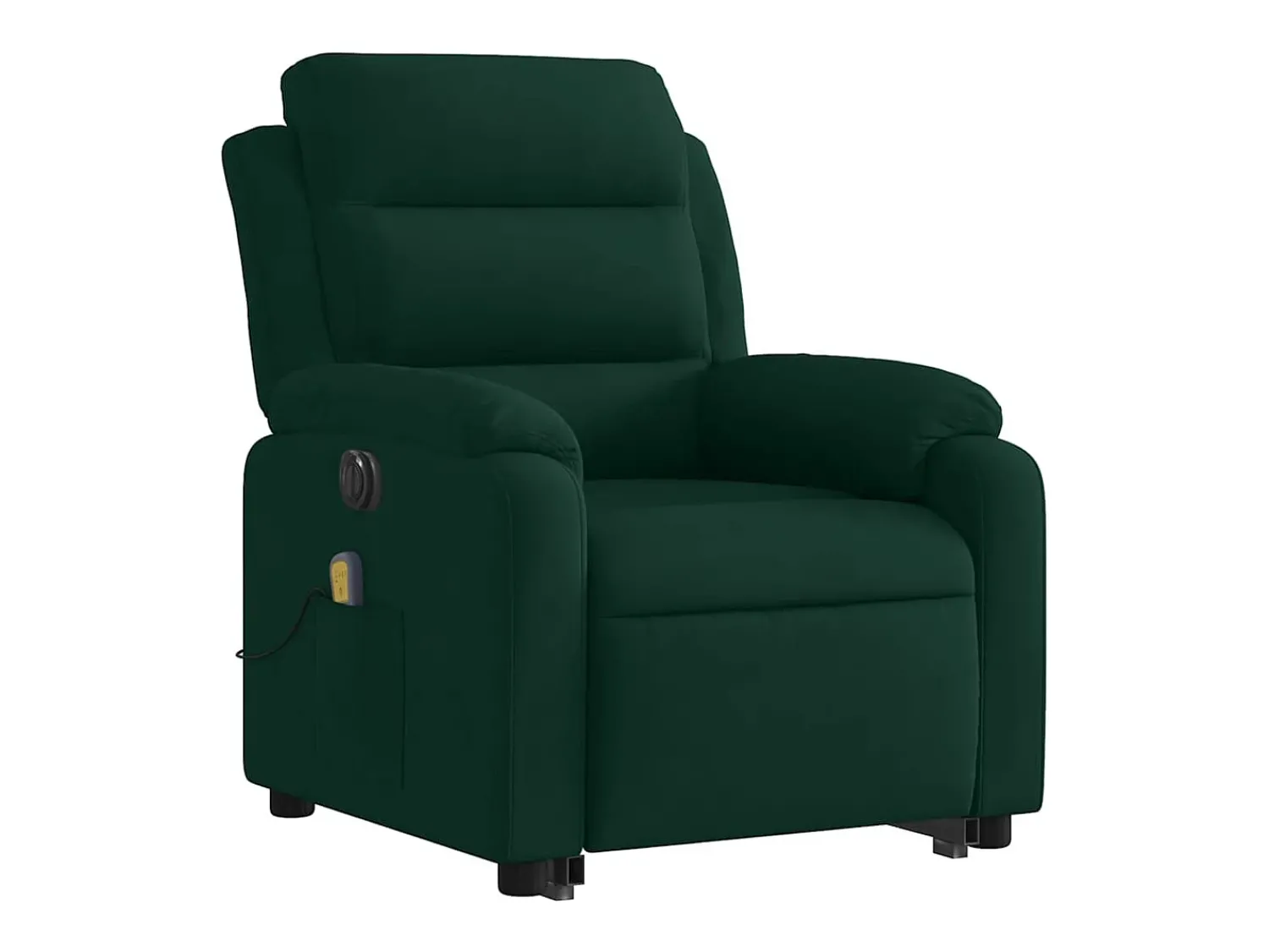 Online vidaxl Poltrona massagens elevatória elétrica veludo -escuro Verde