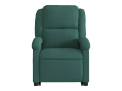 Poltrona* Poltrona massagens elevatória elétrica veludo verde-escuro SHL586841 Verde pinho