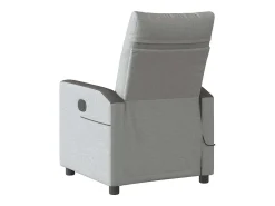 Poltrona* Poltrona massagens reclinável elétrica tecido -nublado SHL521448 Cinzento