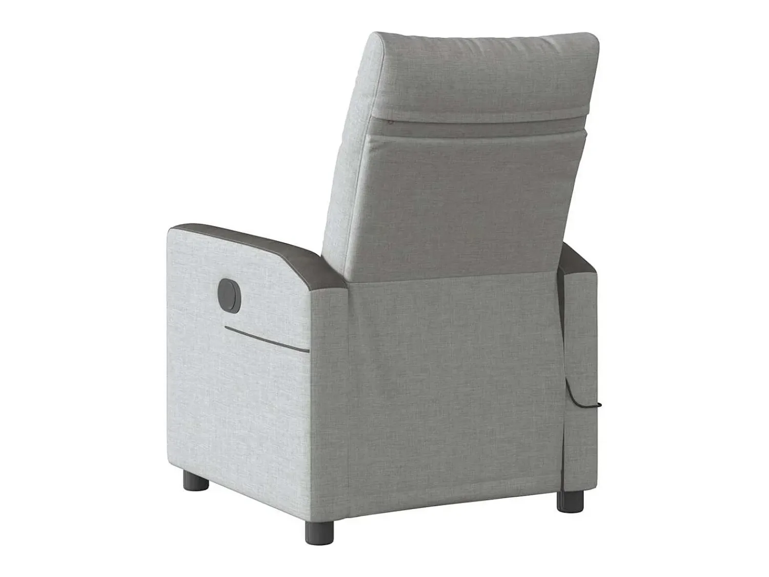 Poltrona* Poltrona massagens reclinável elétrica tecido -nublado SHL521448 Cinzento