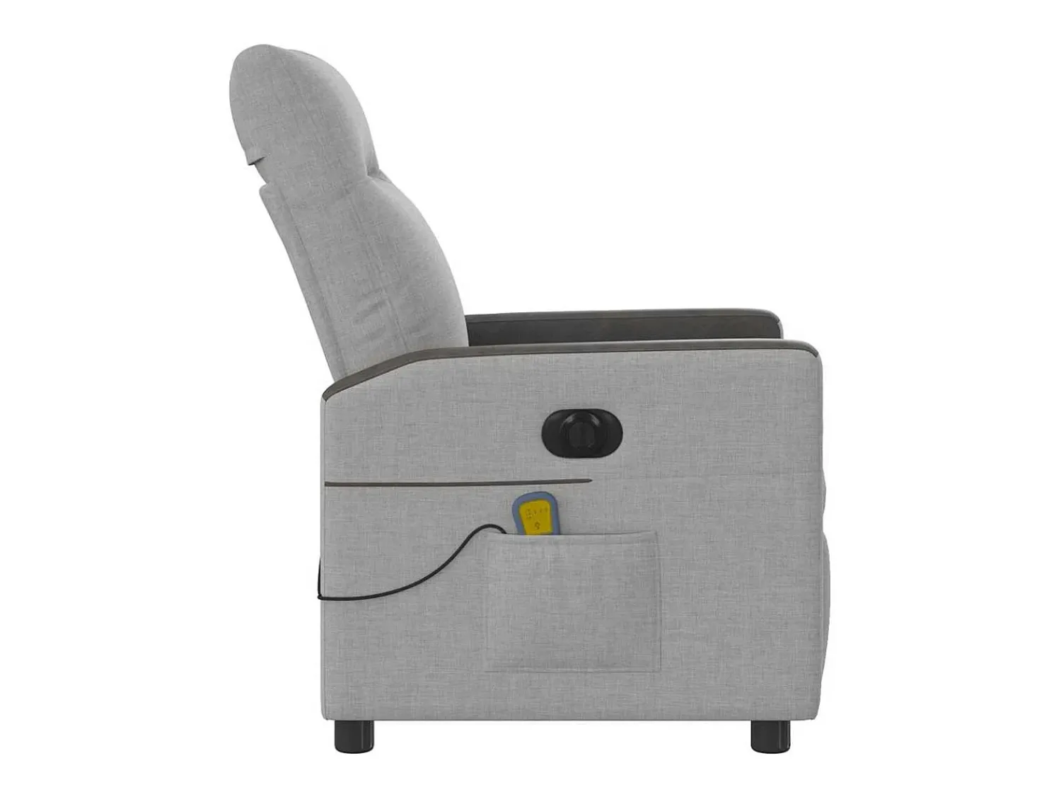 Poltrona* Poltrona massagens reclinável elétrica tecido -nublado SHL521448 Cinzento