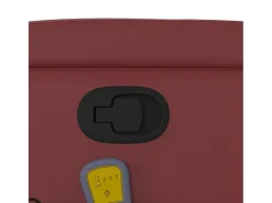 Poltrona| Poltrona massagens reclinável couro artificial tinto SHL731091 Vermelho