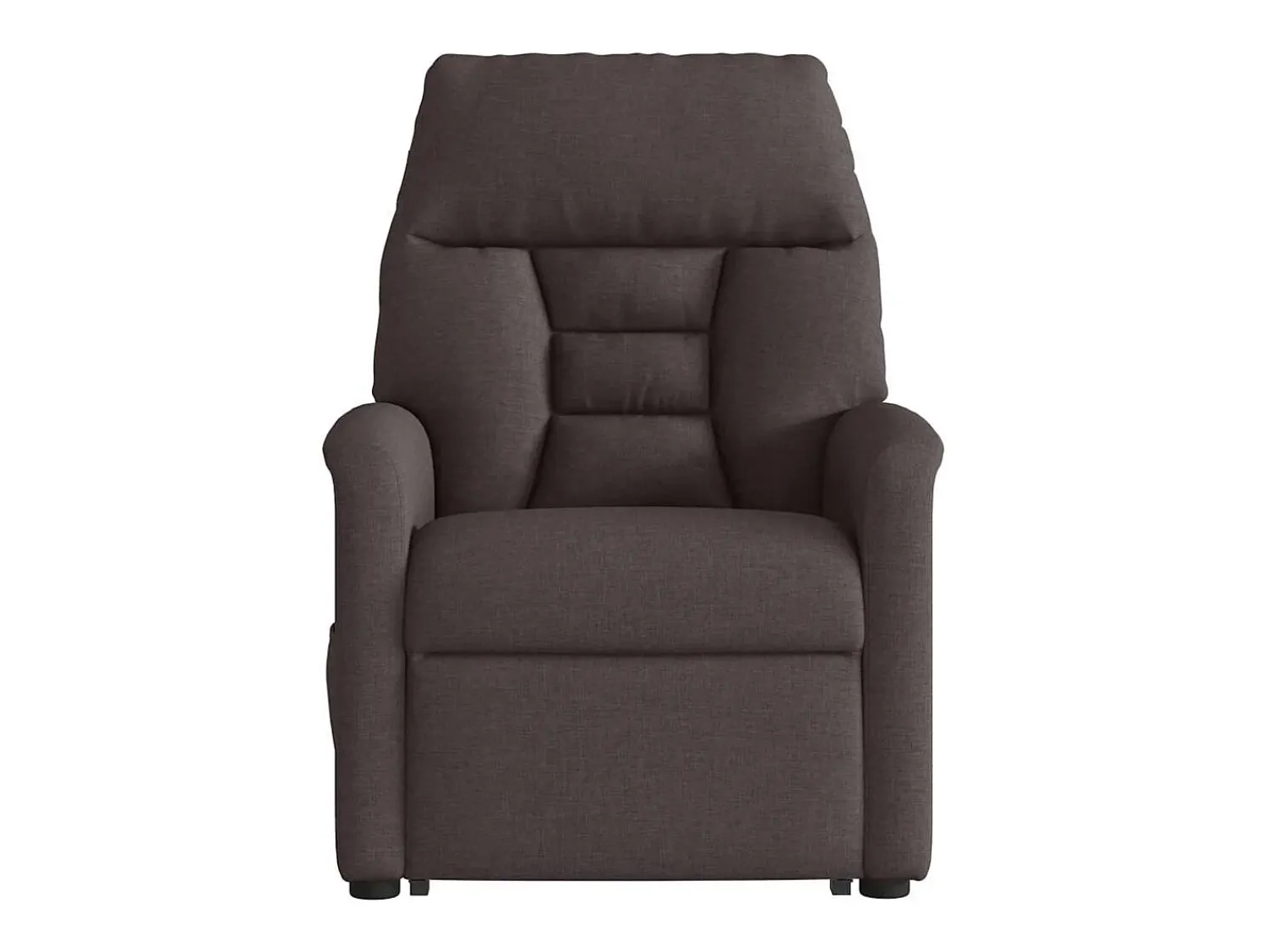 Discount Poltrona massagens reclinável elevatória tecido -escuro SHL449556 Castanho
