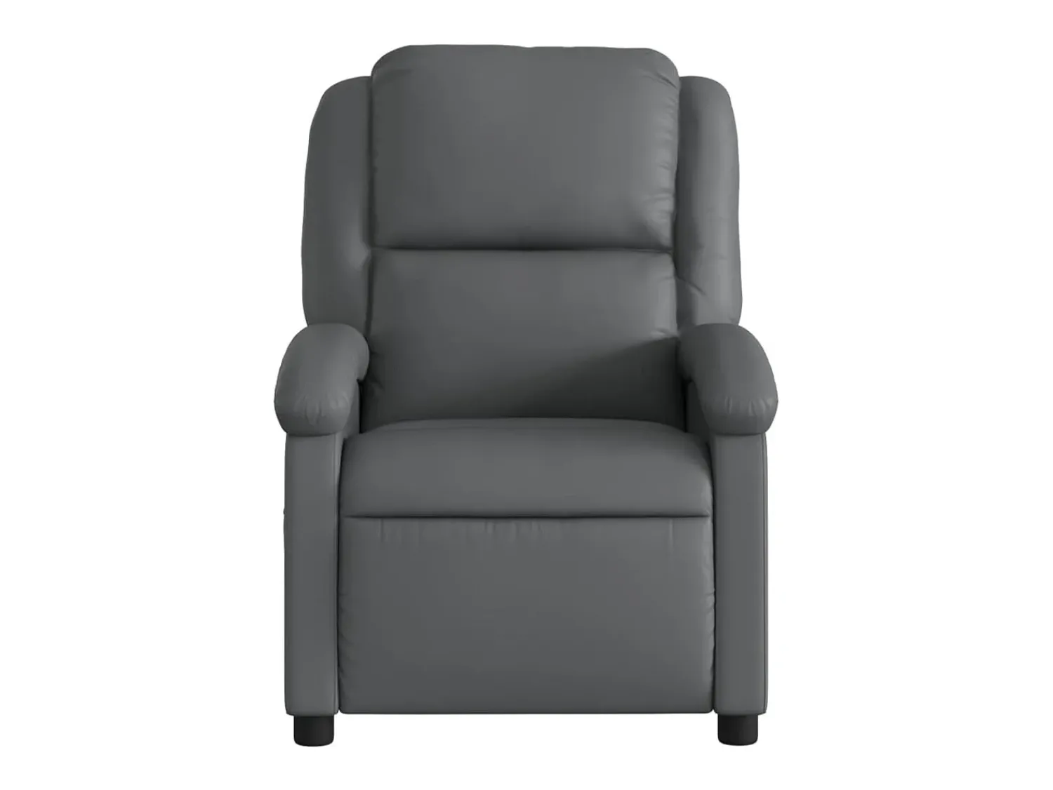 Poltrona* Poltrona massagens reclinável elétrica couro artif. SHL361313 Cinzento