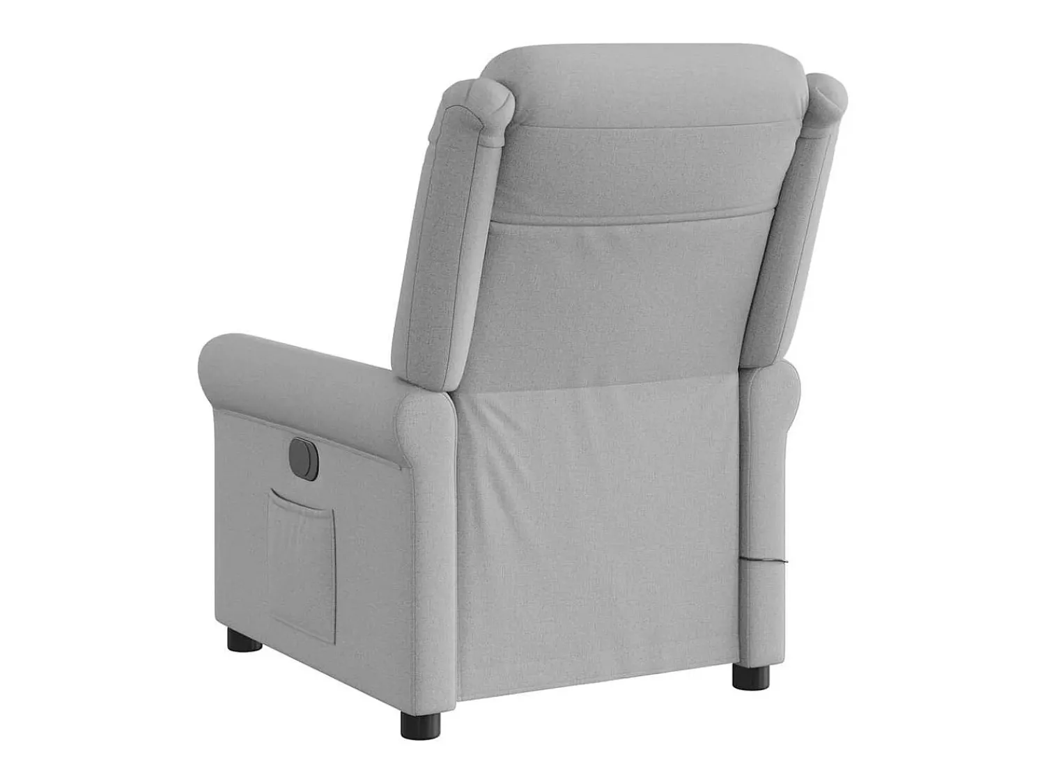 Poltrona| Poltrona massagens reclinável elétrica tecido -nublado SHL462167 Cinzento