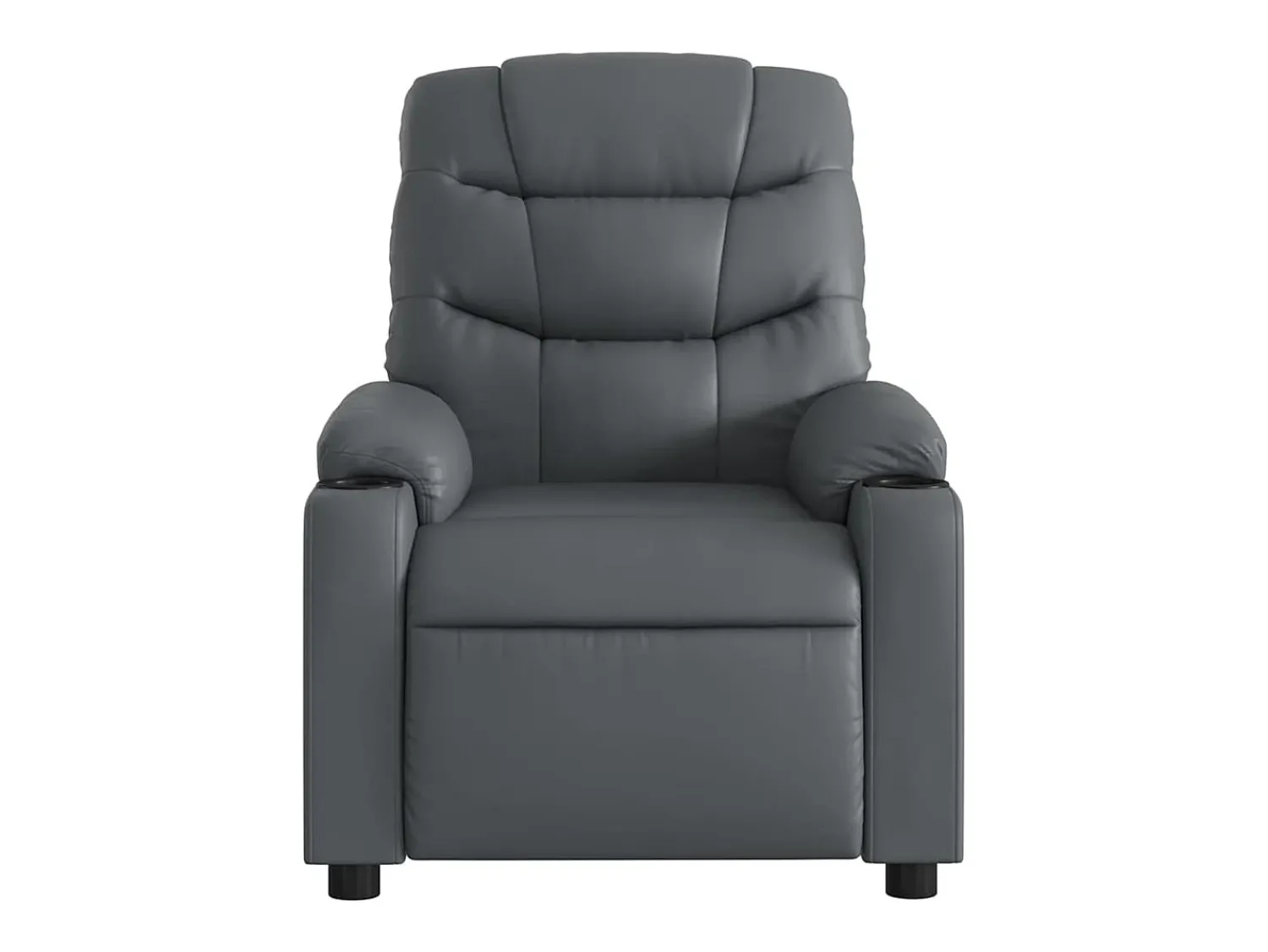 Poltrona massagens reclinável elétrica couro artif. SHL917816^ Poltrona