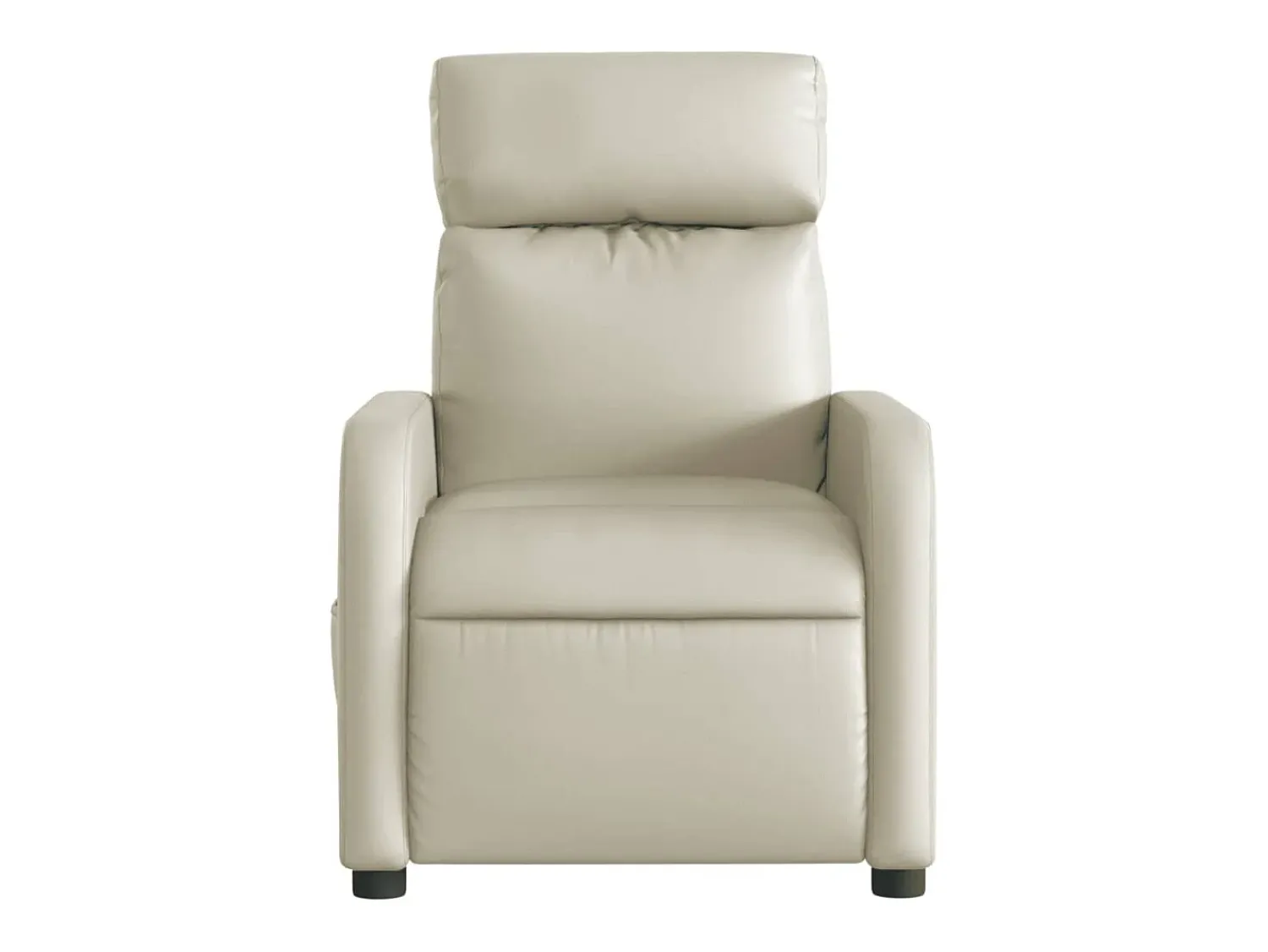 Poltrona massagens reclinável elétrica couro artificial SHL778644^ Poltrona