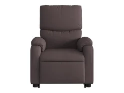 Poltrona* Poltrona massagens reclinável elevatória tecido -escuro SHL247891 Castanho