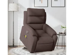 Poltrona* Poltrona massagens reclinável elevatória tecido -escuro SHL201154 Castanho