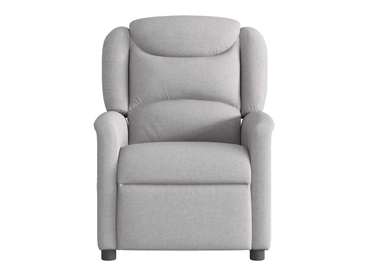 Poltrona massagens reclinável elétrica tecido -nublado SHL915829^ Poltrona