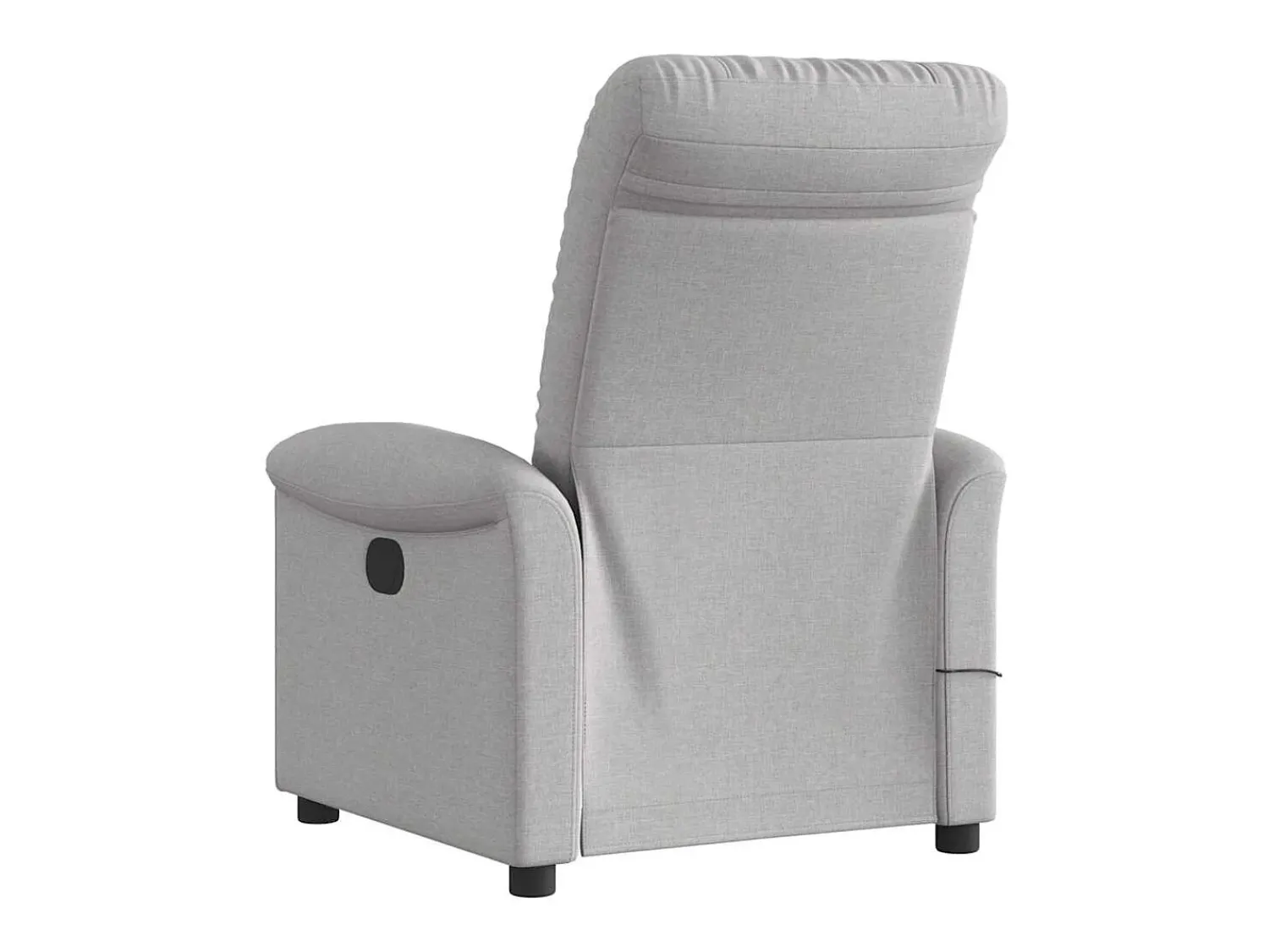 Poltrona| Poltrona massagens reclinável elétrica tecido -nublado SHL378487 Cinzento