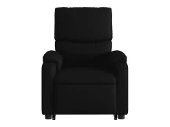 Poltrona* Poltrona massagens reclinável elevatória couro artificial SHL205429 Preto