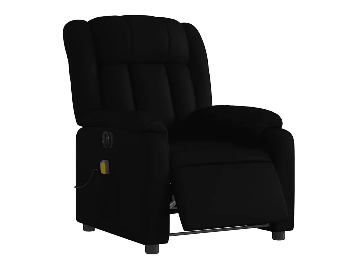 Poltrona* Poltrona massagens reclinável elétrica couro artificial SHL699869 Preto