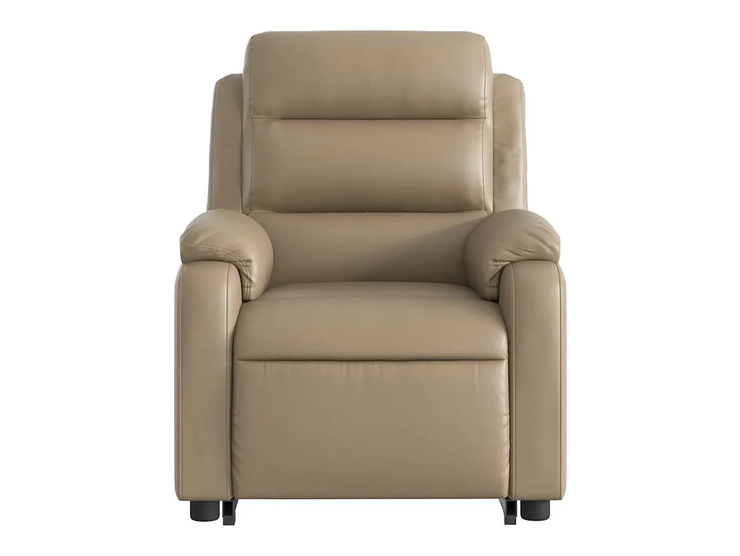 Best Poltrona massagens reclinável elevatória couro art. cappuccino SHL867421 Castanho