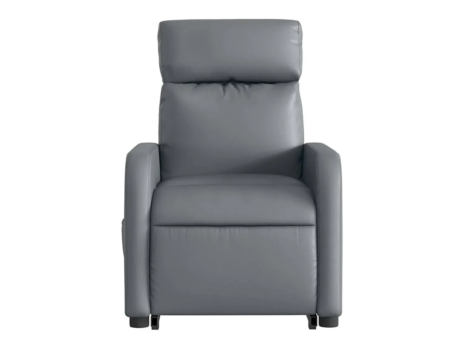 Poltrona massagens reclinável elevatória couro artif. SHL783119^ Poltrona