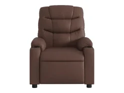Poltrona massagens reclinável elétrica couro artif. SHL976079^ Poltrona