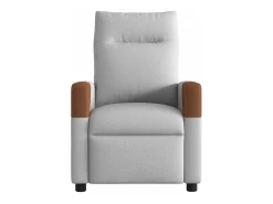 Poltrona| Poltrona massagens reclinável elétrica tecido -nublado SHL32005 Cinzento